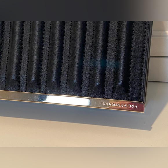 NWT - BCBGMaxazria Leather Clutch - Picture 3 of 5